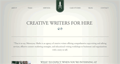 Desktop Screenshot of metonymymedia.com